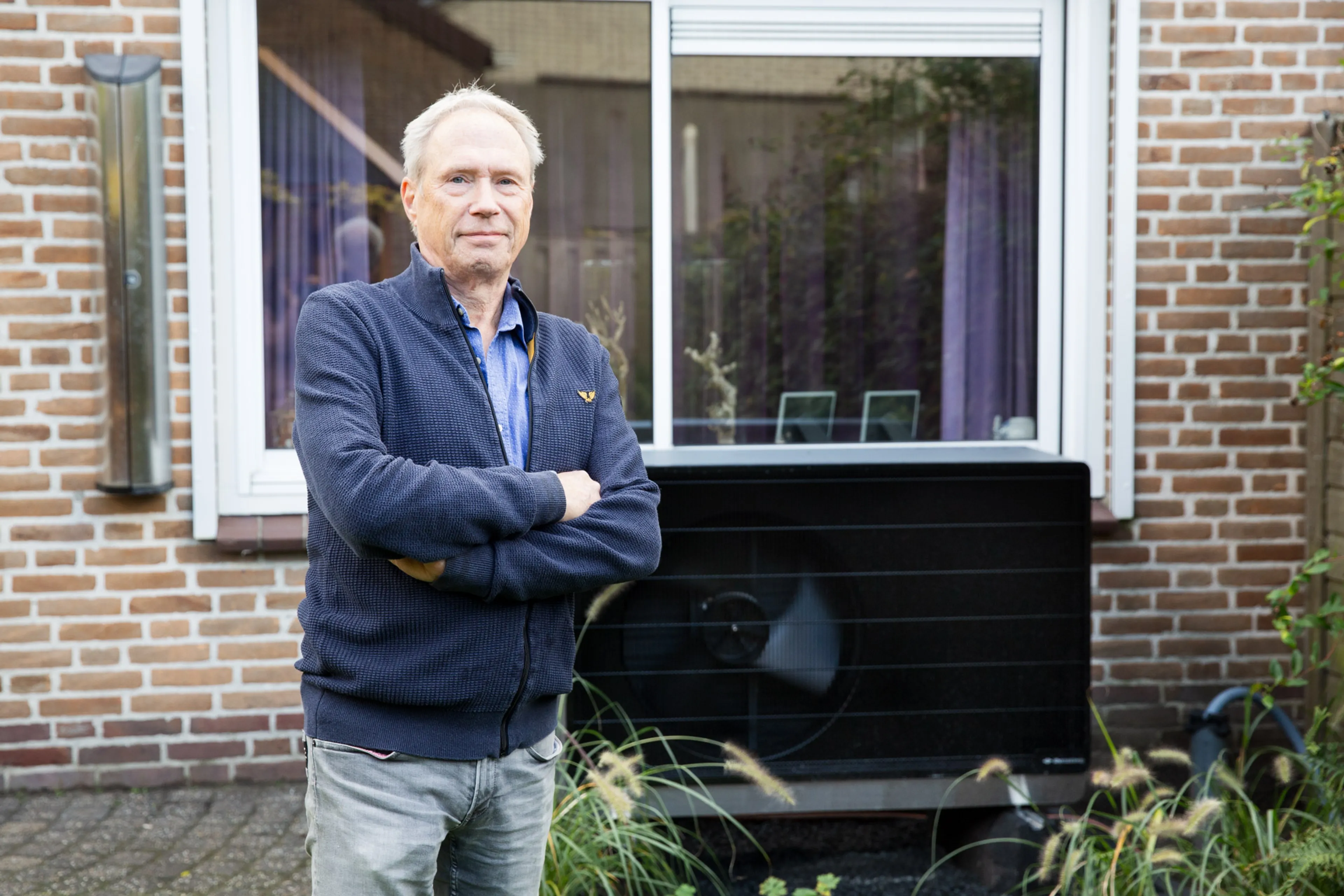 fluisterstille buitenunit warmtepomp