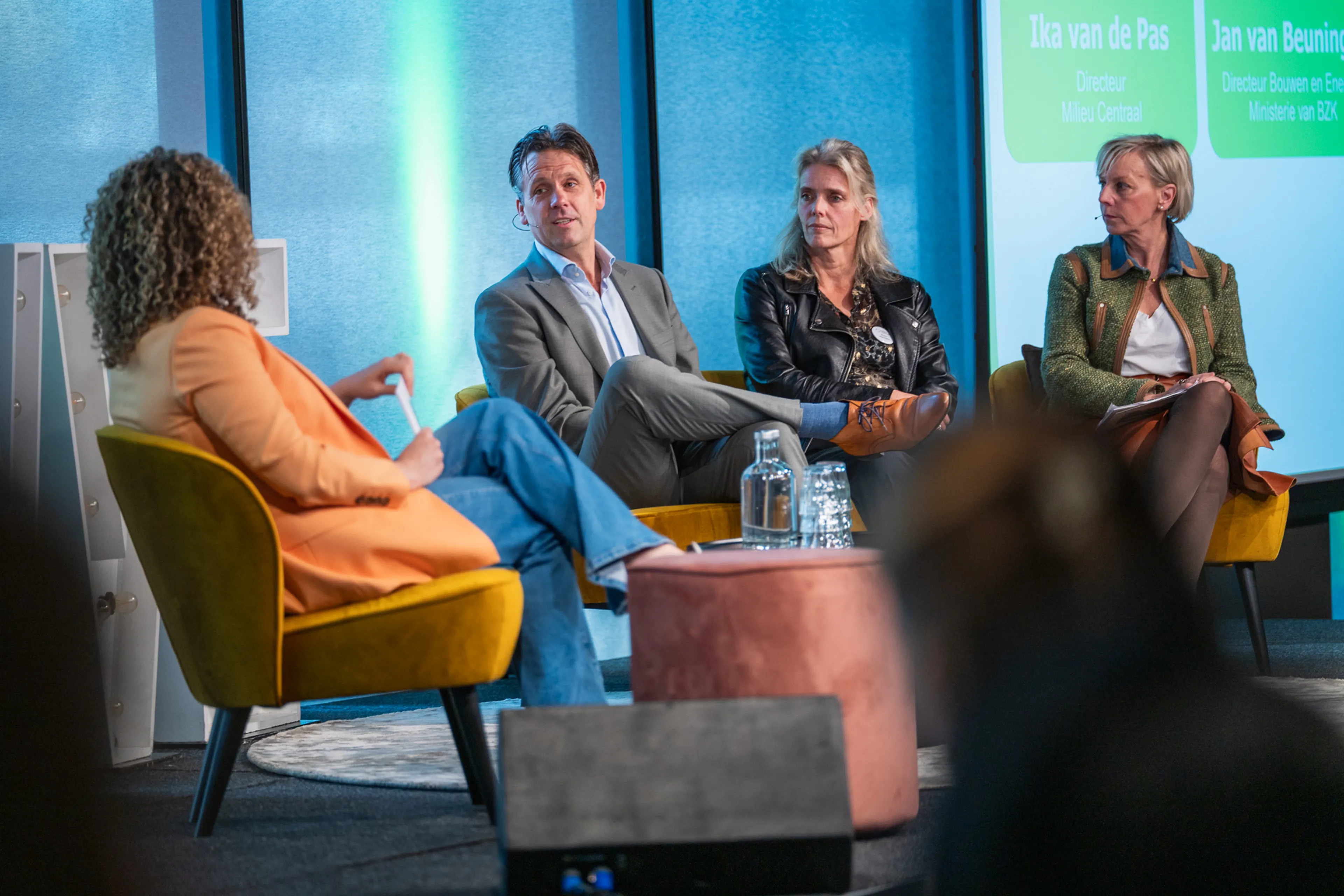 Suze Gehem, Jan van Beuningen, Elvira Spoelstra, Ika van de Pas