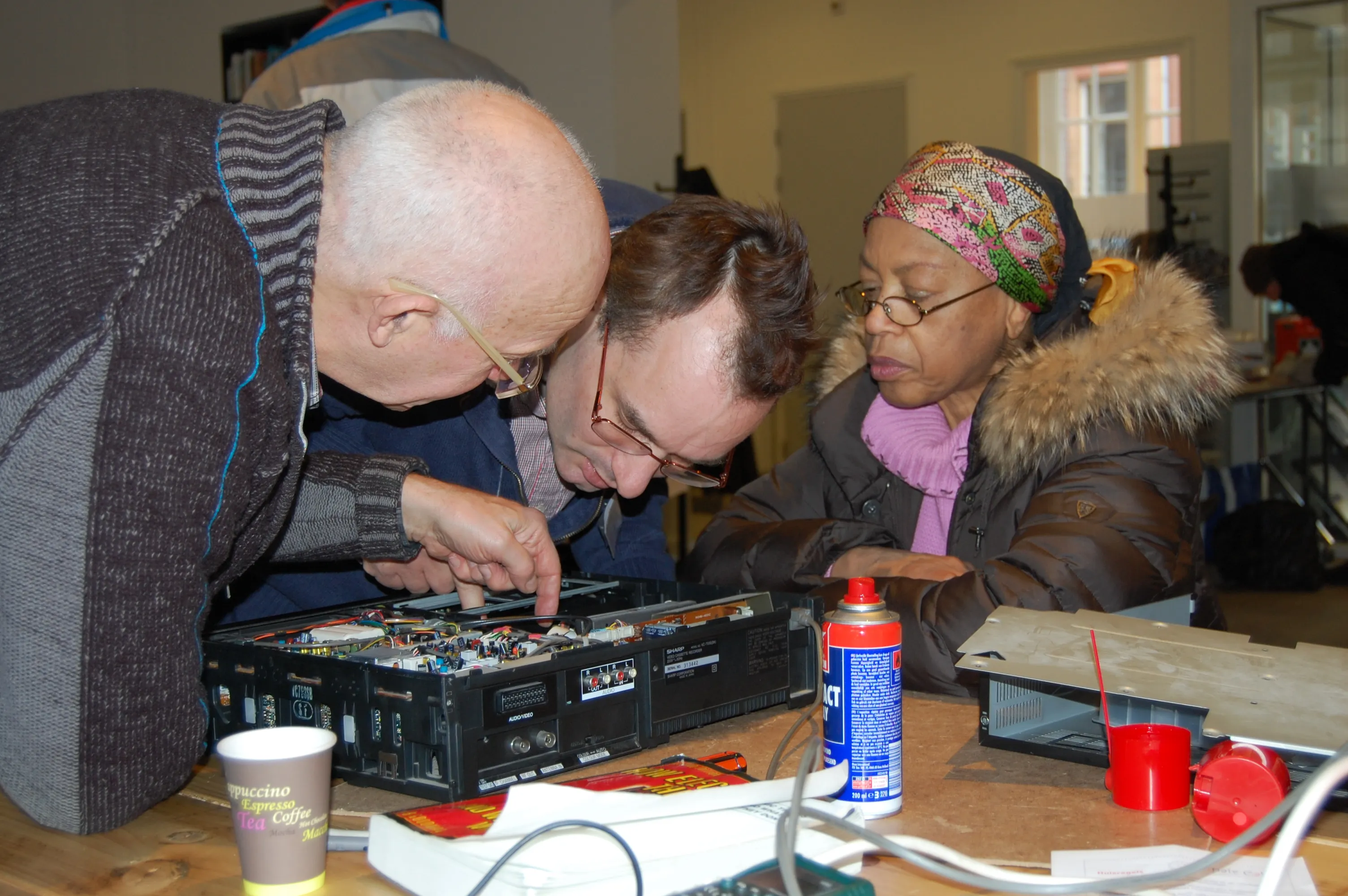Experts over repareren