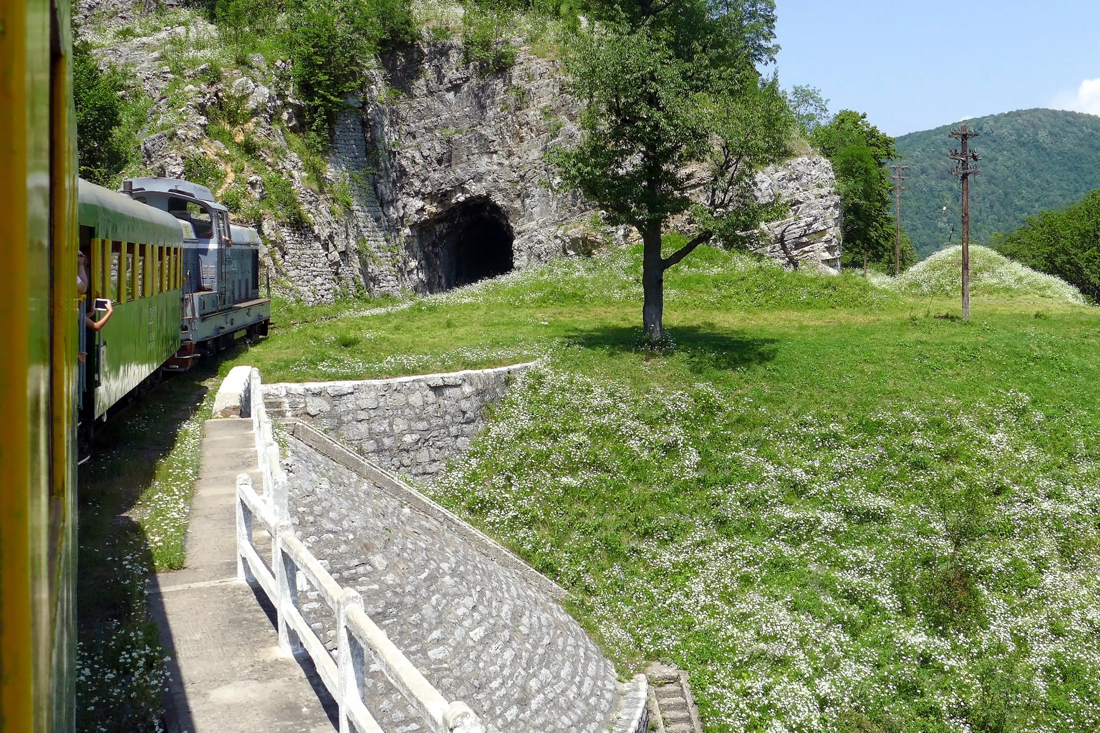Oravita naar Anina (Roemenië)