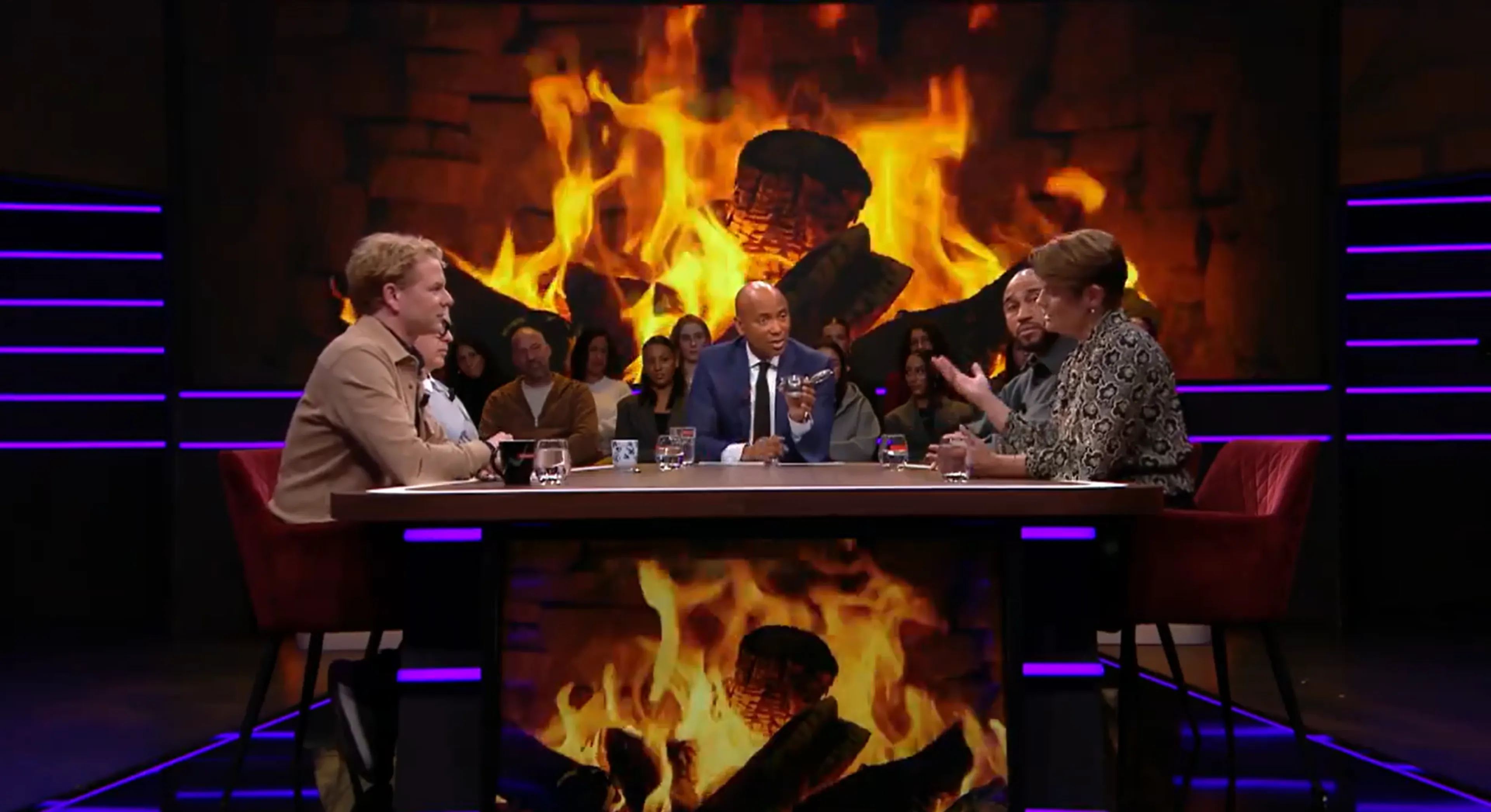 Onze houtstookcampagne kreeg aandacht in de talkshow Humberto.