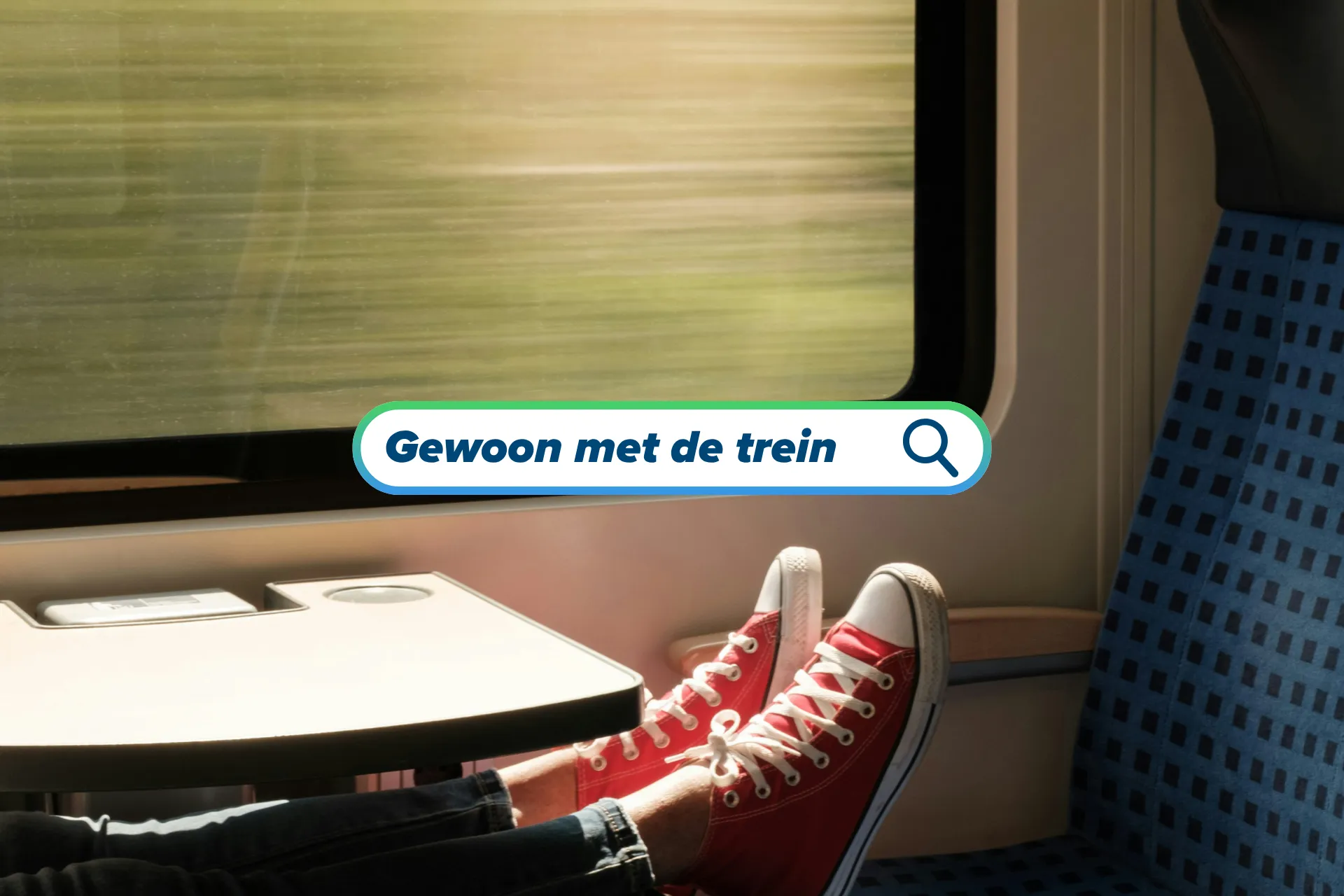 Zeven op tien Nederlanders staan open voor vakantie met trein, maar veel kiezen toch vliegtuig