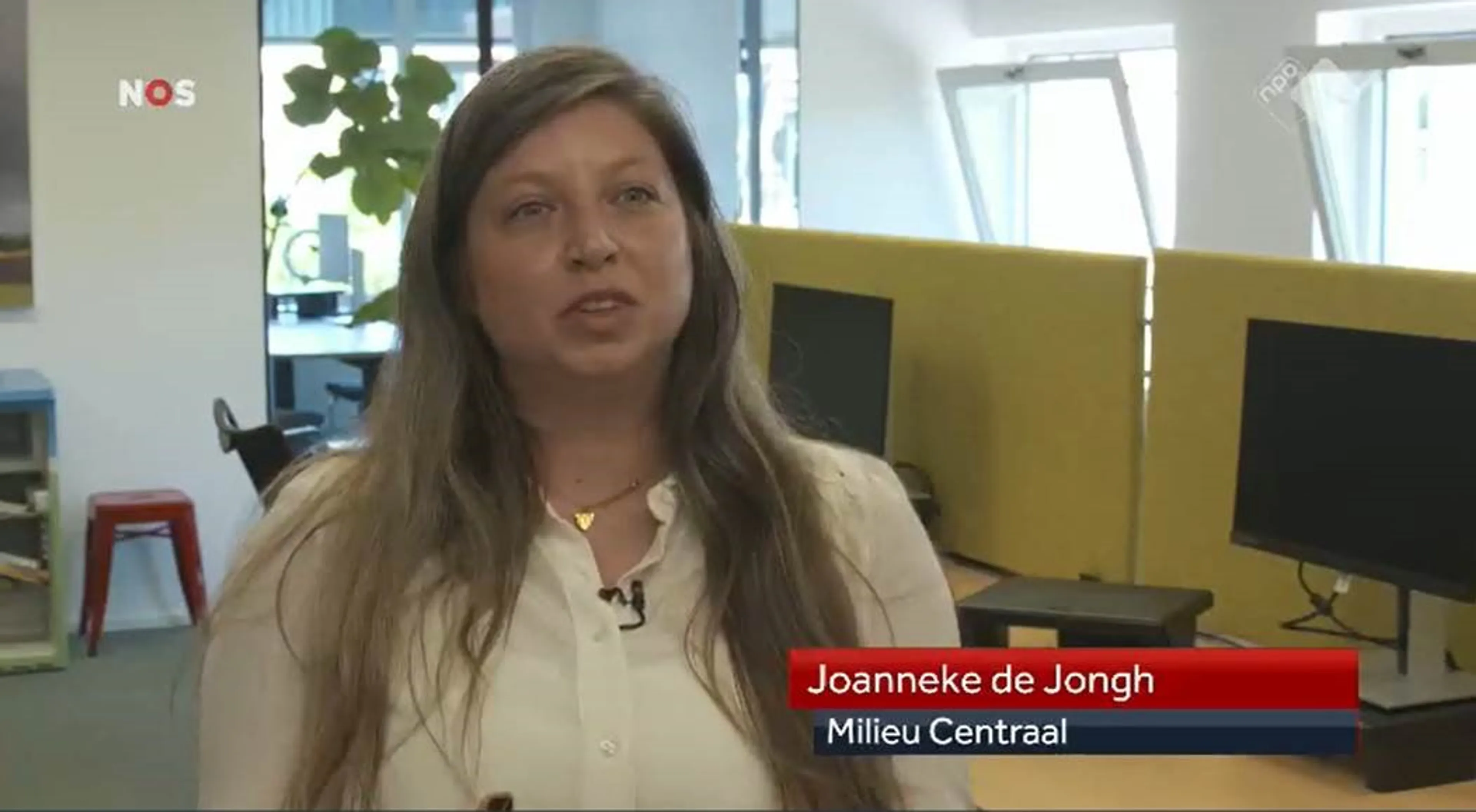 Een woordvoerder van Milieu Centraal vertelt over airco's inhet NOS Journaal.
